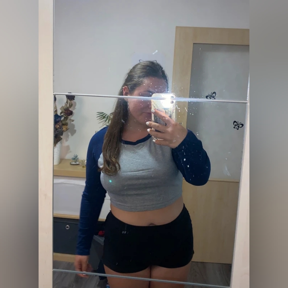 Gray Blue Brandy Melville Tank Top, S